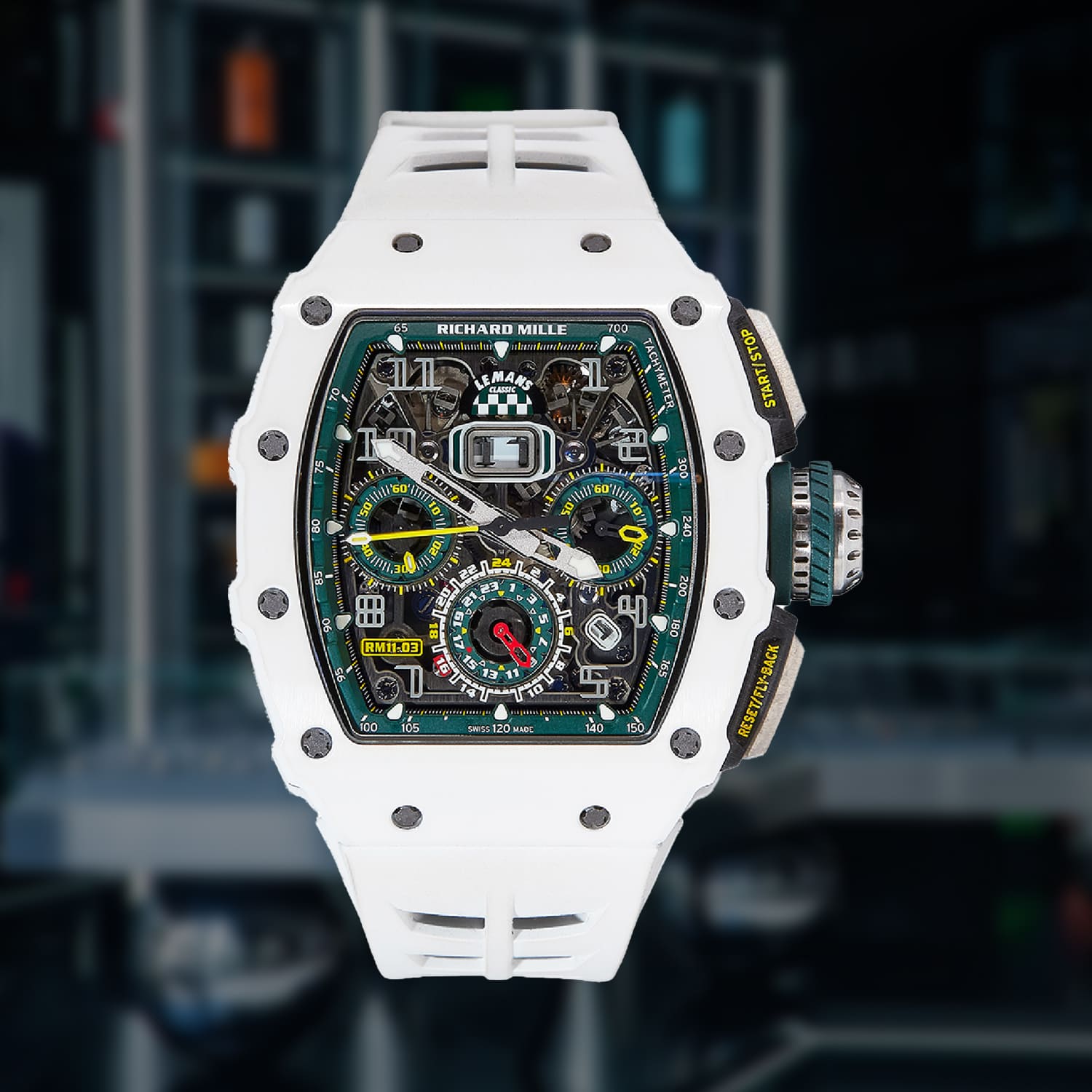 Richard Mille RM11-03 Le Mans Classic White | The Watch Meister