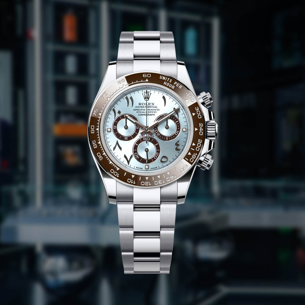 Rolex Daytona Platinum Arabic Dial 126506 | The Watch Meister