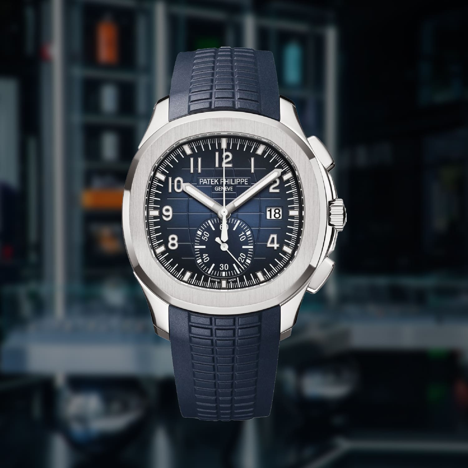 Patek Philippe Aquanaut 5968G Blue | The Watch Meister