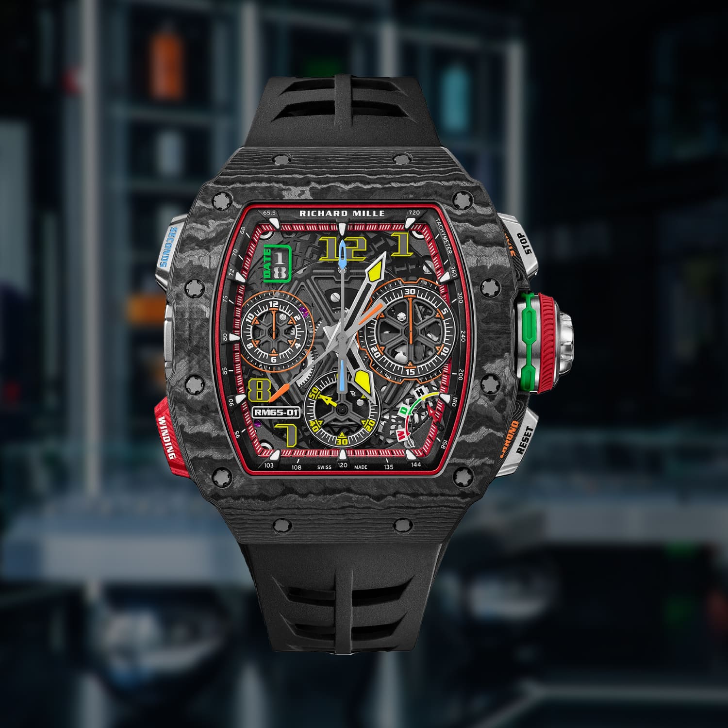 Richard Mille RM65-01, Carbon Case | The Watch Meister