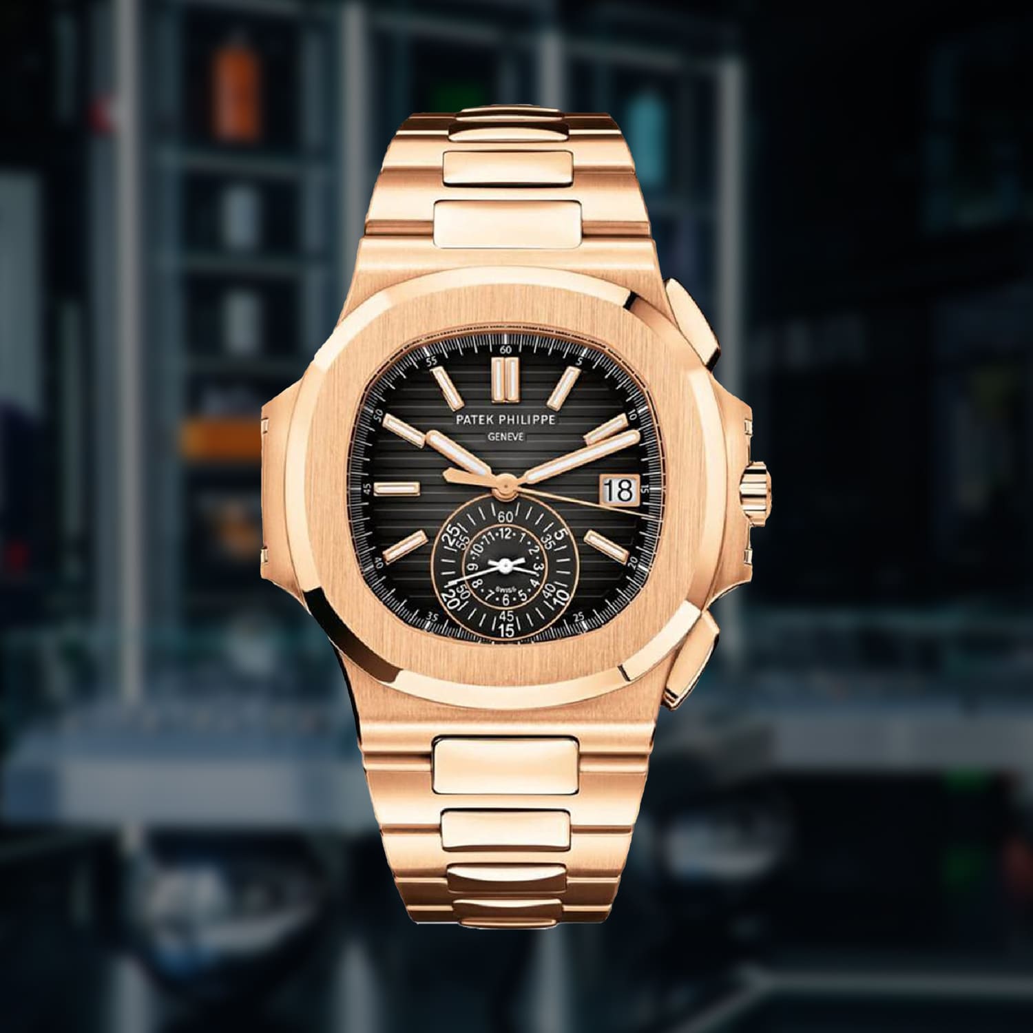 Patek Philippe Nautilus Full Rose Gold 5980R | The Watch Meister