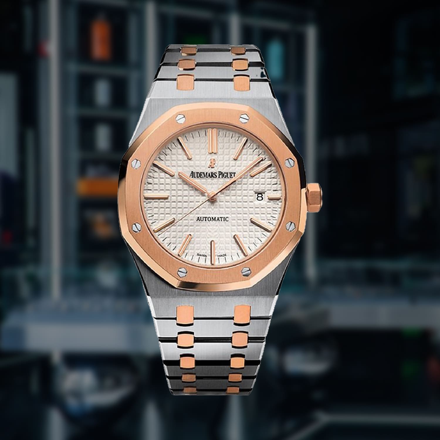 Audemars Piguet Royal Oak Self Winding , Stainless Steel AND Rose Gold | The Watch Meister