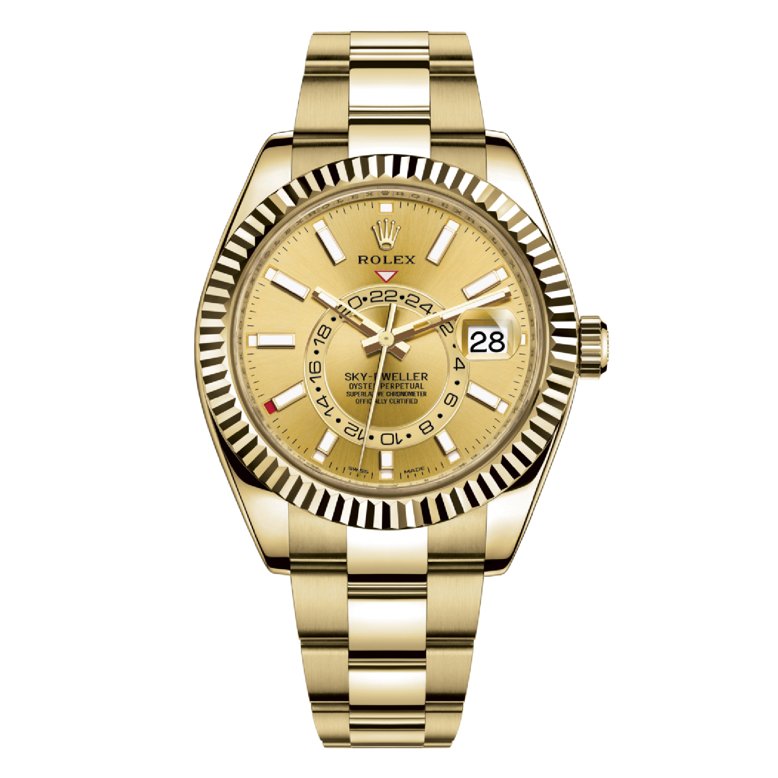Rolex Sky Dweller 42MM Yellow Gold | The Watch Meister