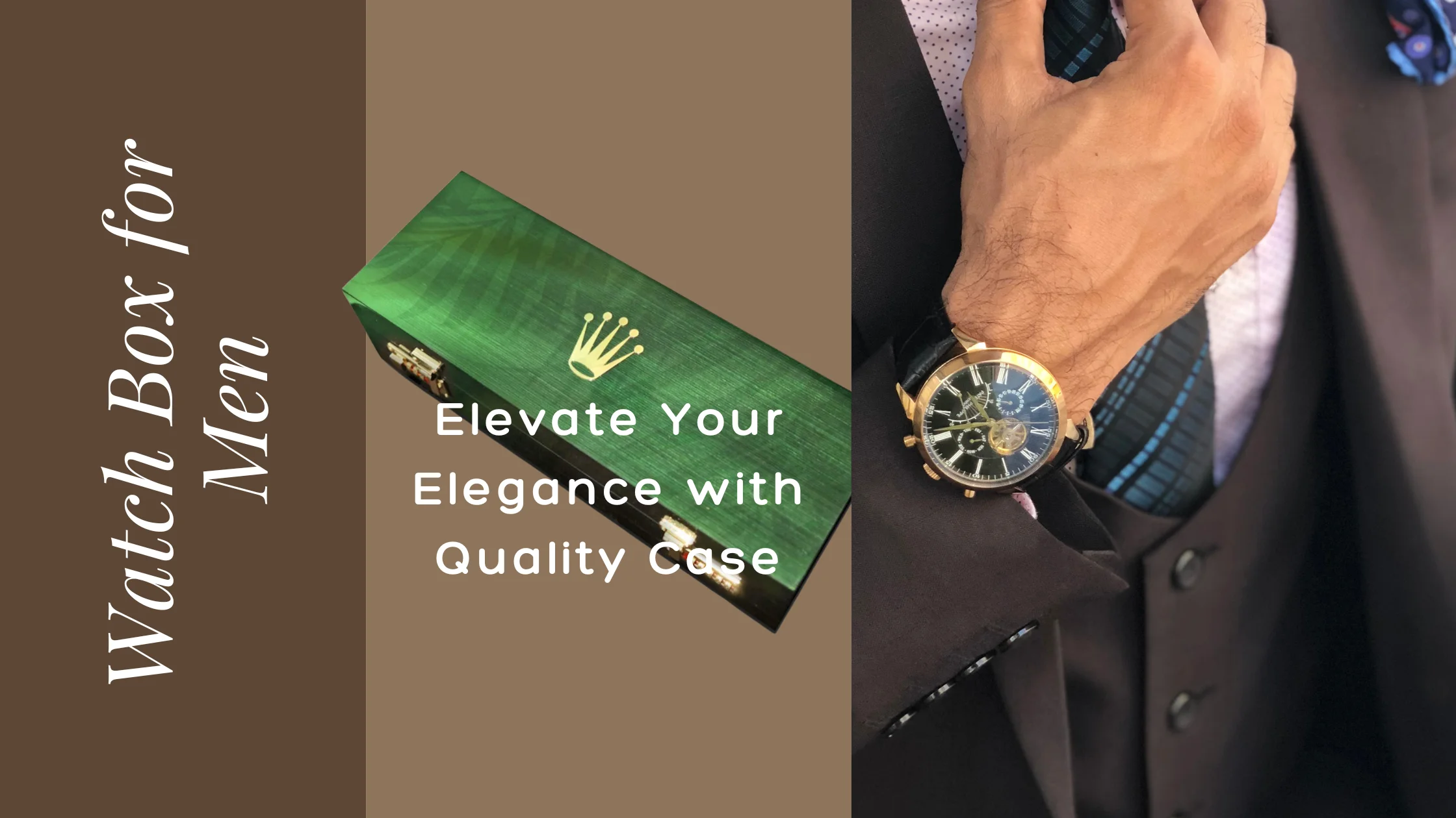 Watch Box for Men 2024: Elevate Your Elegance - Quality Case