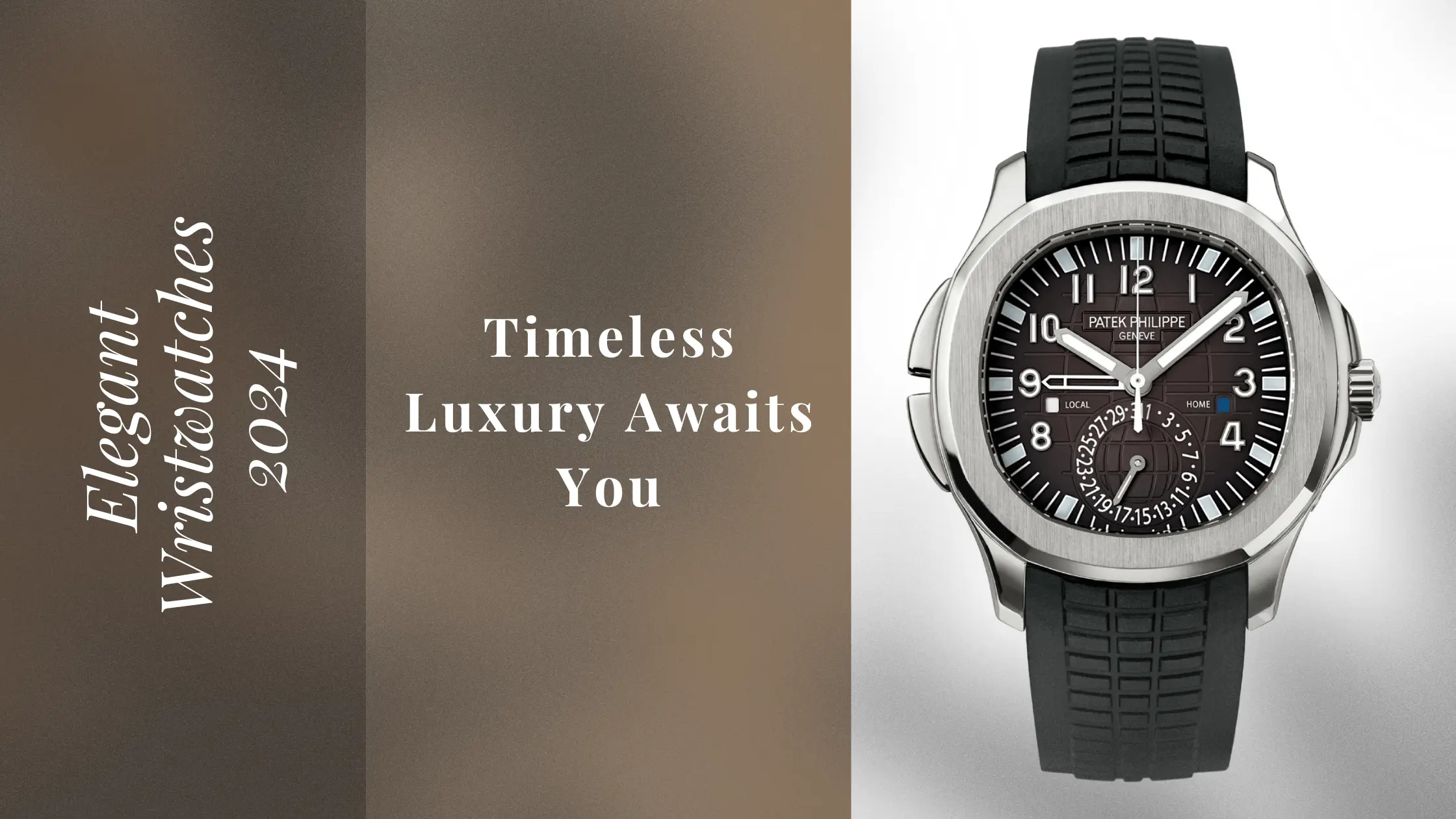 Elegant Wristwatches 2024: Timeless Luxury Awaits You