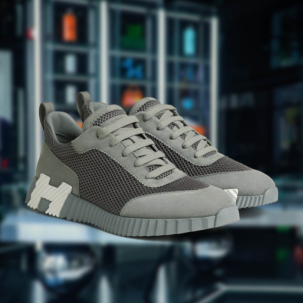 Hermes Bouncing Sneakers Grey | The Watch Meister