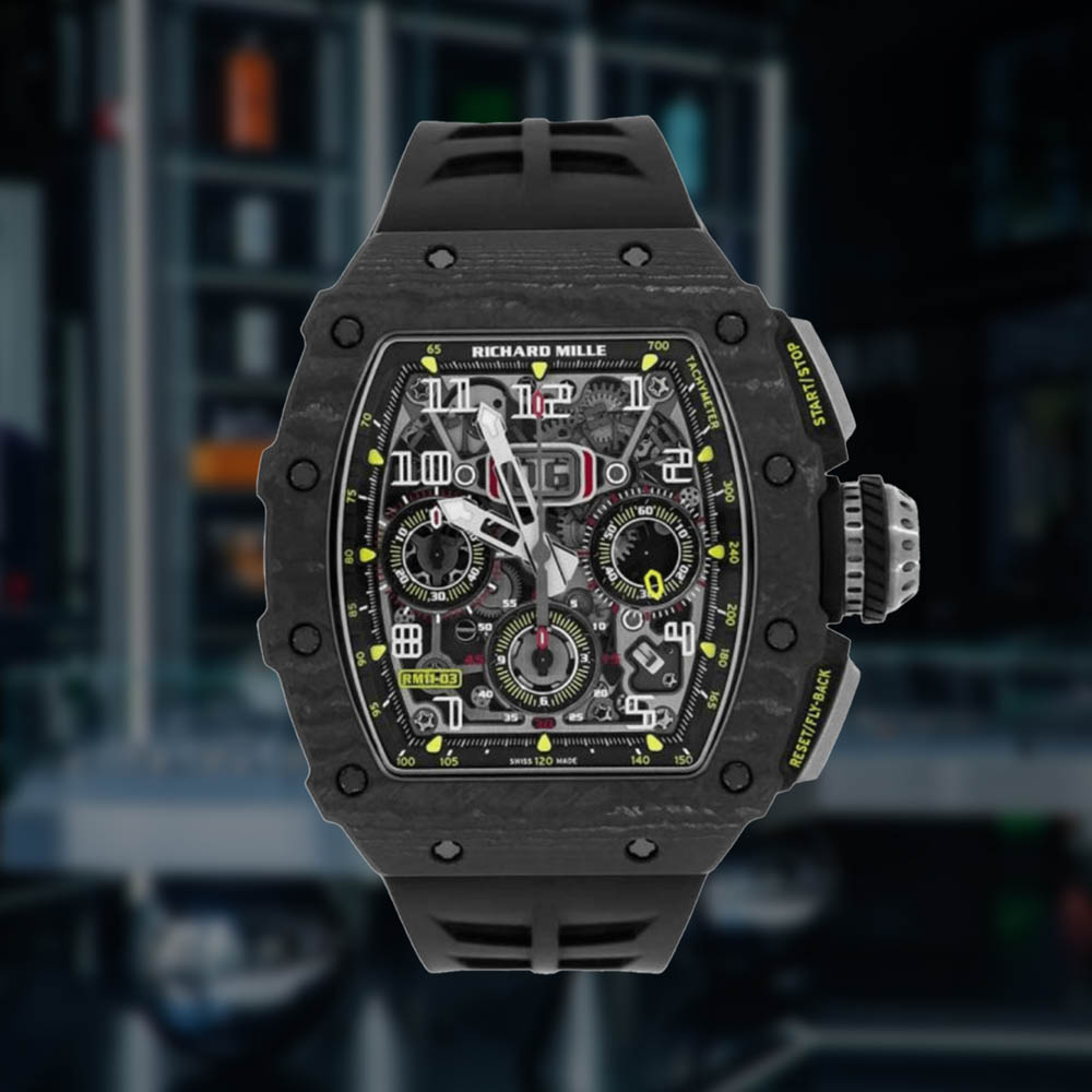 Richard Mille RM11-03 Black Carbon TPT | The Watch Meister