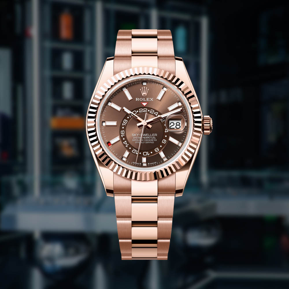 Rolex Sky-Dweller 42MM Everose Gold 336935 | The Watch Meister